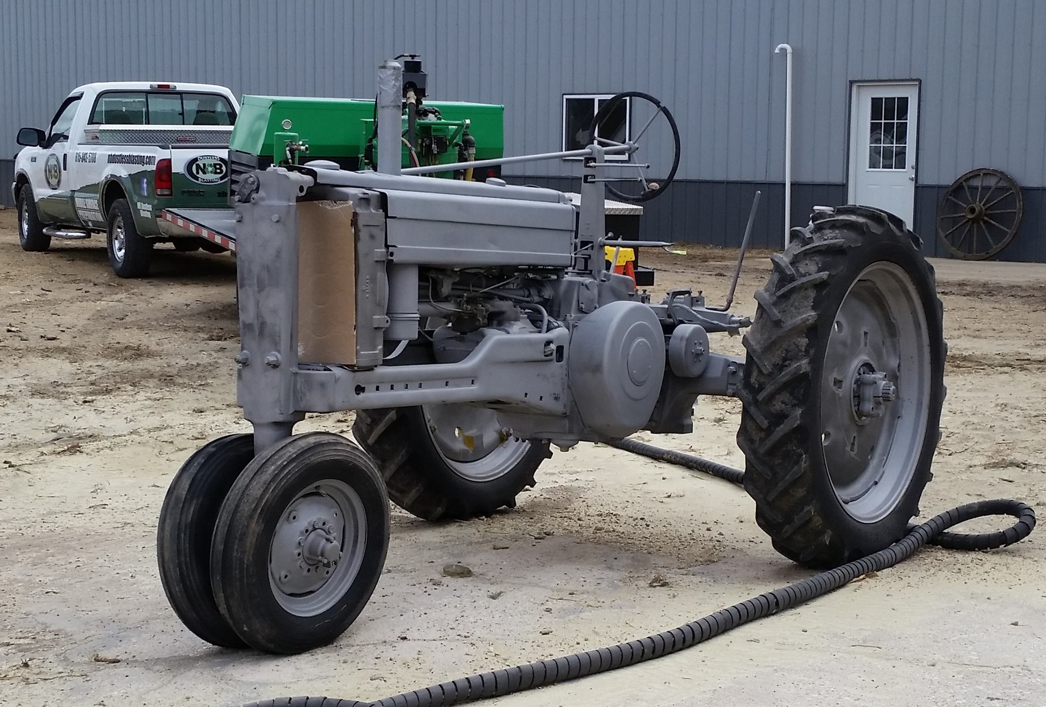 Be Blasted industrial dustless blasting project 8